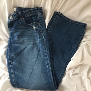 Aeropostale Chelsea Bootcut Distressed Jeans